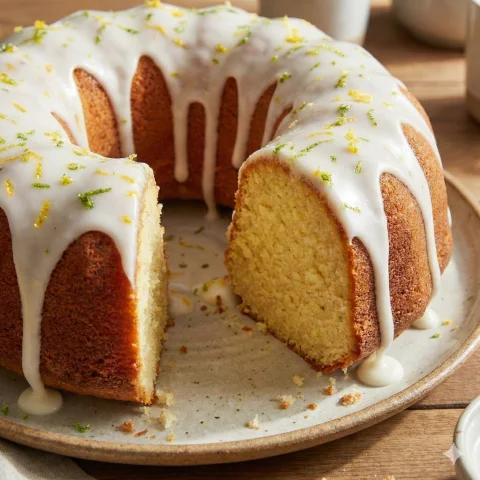 Receita: Bolo de Limão com Iogurte Fofinho: Receita Fácil com Cobertura Azedinha
