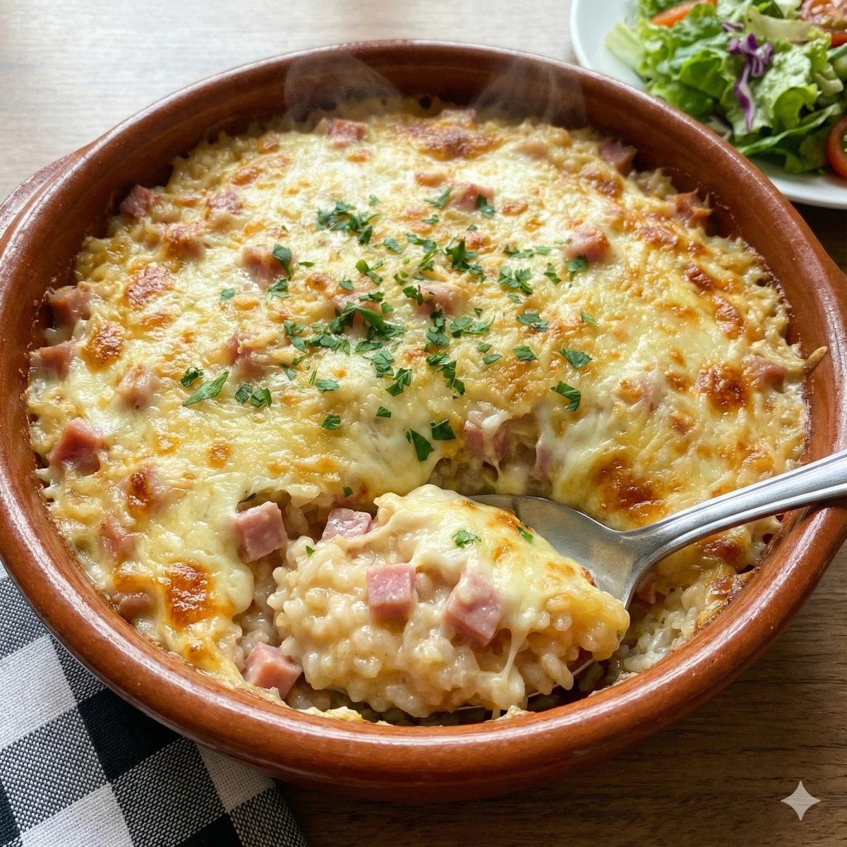 Arroz de Forno Cremoso Foto de Arroz de Forno Cremoso