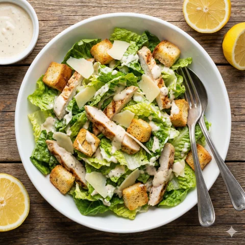 Receita: Salada Caesar Tradicional