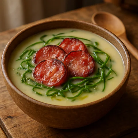 Receita: Caldo Verde com Couve Mineira e Linguiça Artesanal: Receita Tradicional e Cremosa para Dias Frios