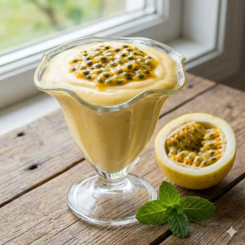 Receita: Mousse de Maracujá Cremosa
