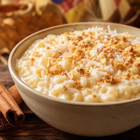 Receita: Canjica Cremosa com Paçoca: Receita Fácil para Festa Junina