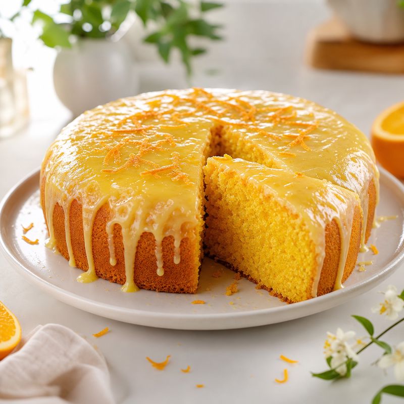 Receita: Bolo de cenoura com cobertura de laranja