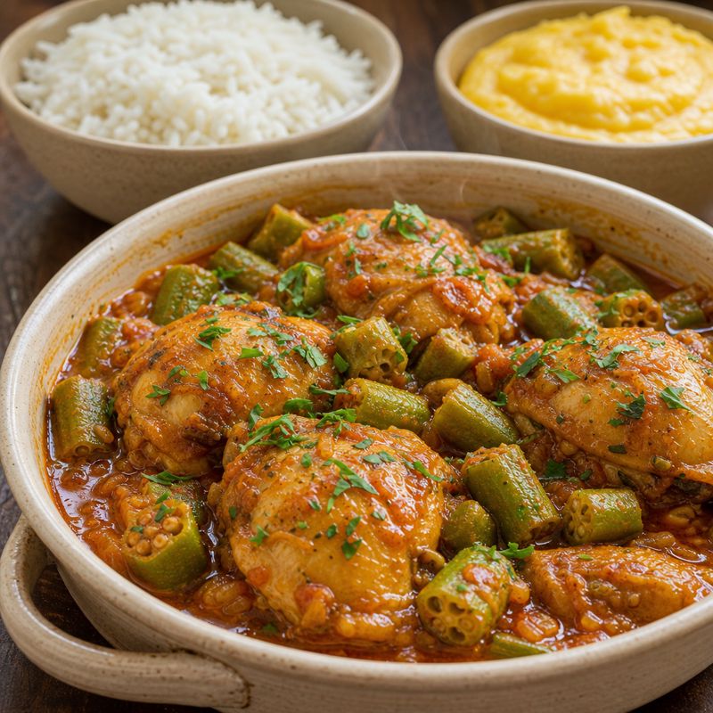Receita: Frango com Quiabo Caseiro e Molho Saboroso