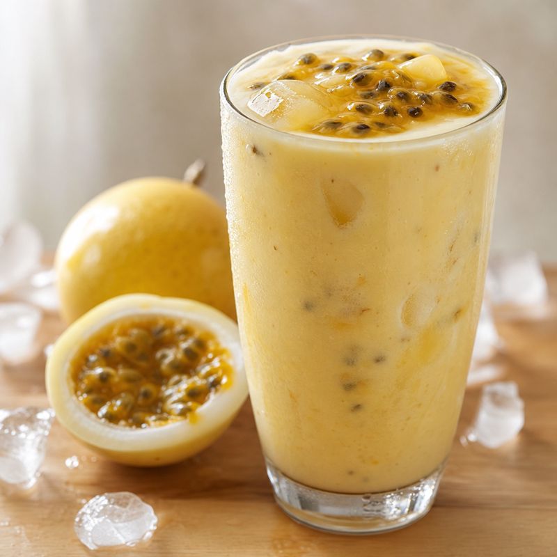Receita: Suco de Maracujá Cremoso e Refrescante