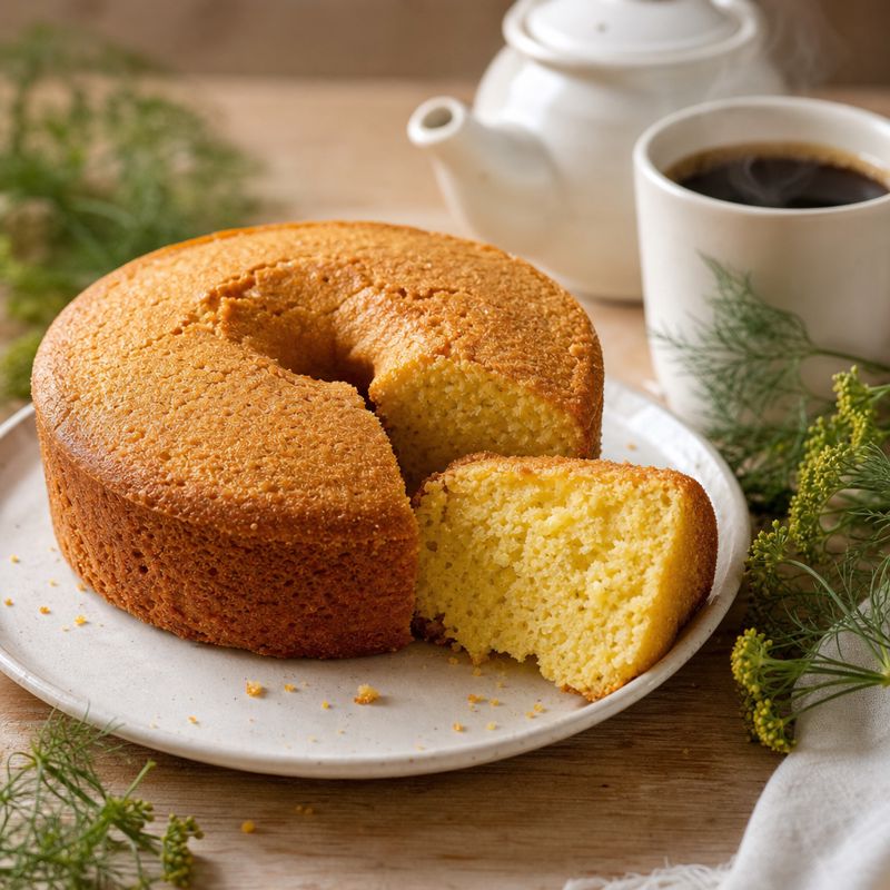 Receita: Bolo de Fubá Fofinho para o Café