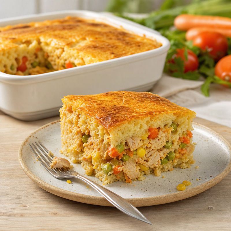 Receita: Torta Salgada de Liquidificador Fácil