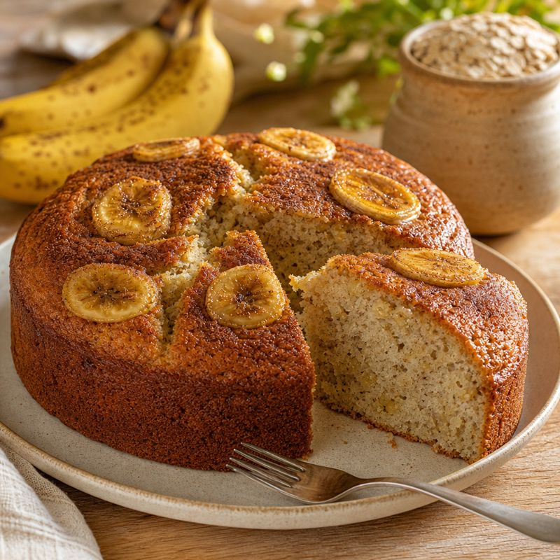 Receita: Bolo de Banana na Air Fryer Fofinho