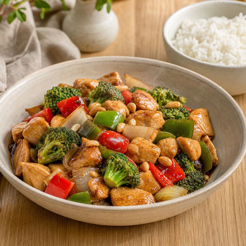 Receita: Frango Xadrez Fácil para o Almoço