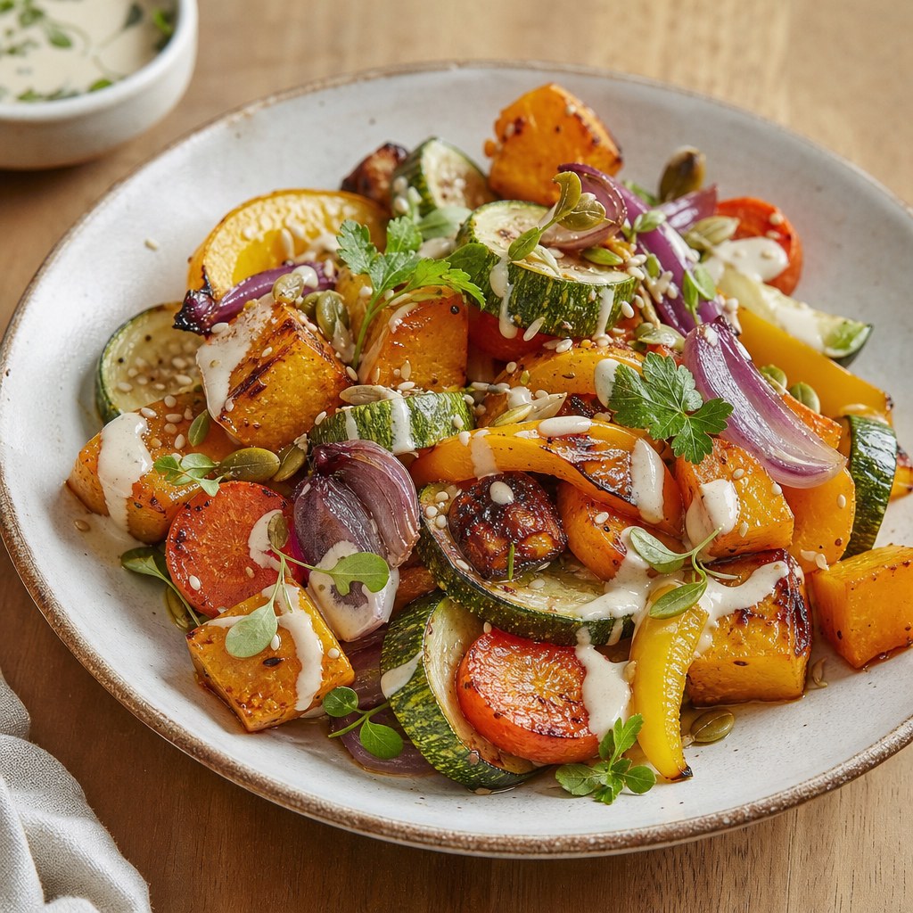 Foto de Salada morna de legumes assados